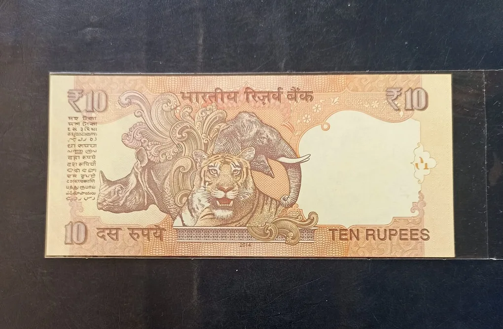 Reserve Bank of India Denominaton 10₹ Fancy number 222222 Same and similar note available