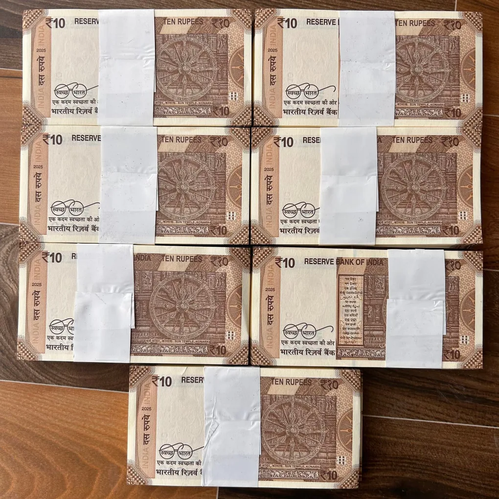 Super Valuable 10 Rupee Birthday Date Bundle Complete 100 Special Occasion Day Note Collection Lowest Price Deal