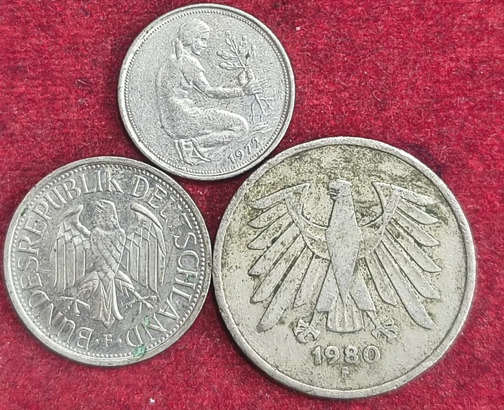 German 5 MARK-One MARK Half MARK (3 PCS Set ) #S-41