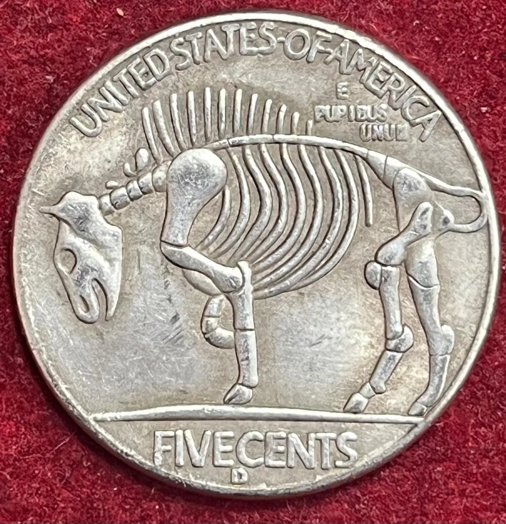 Five Cents America 1936 Token Coin #S-130