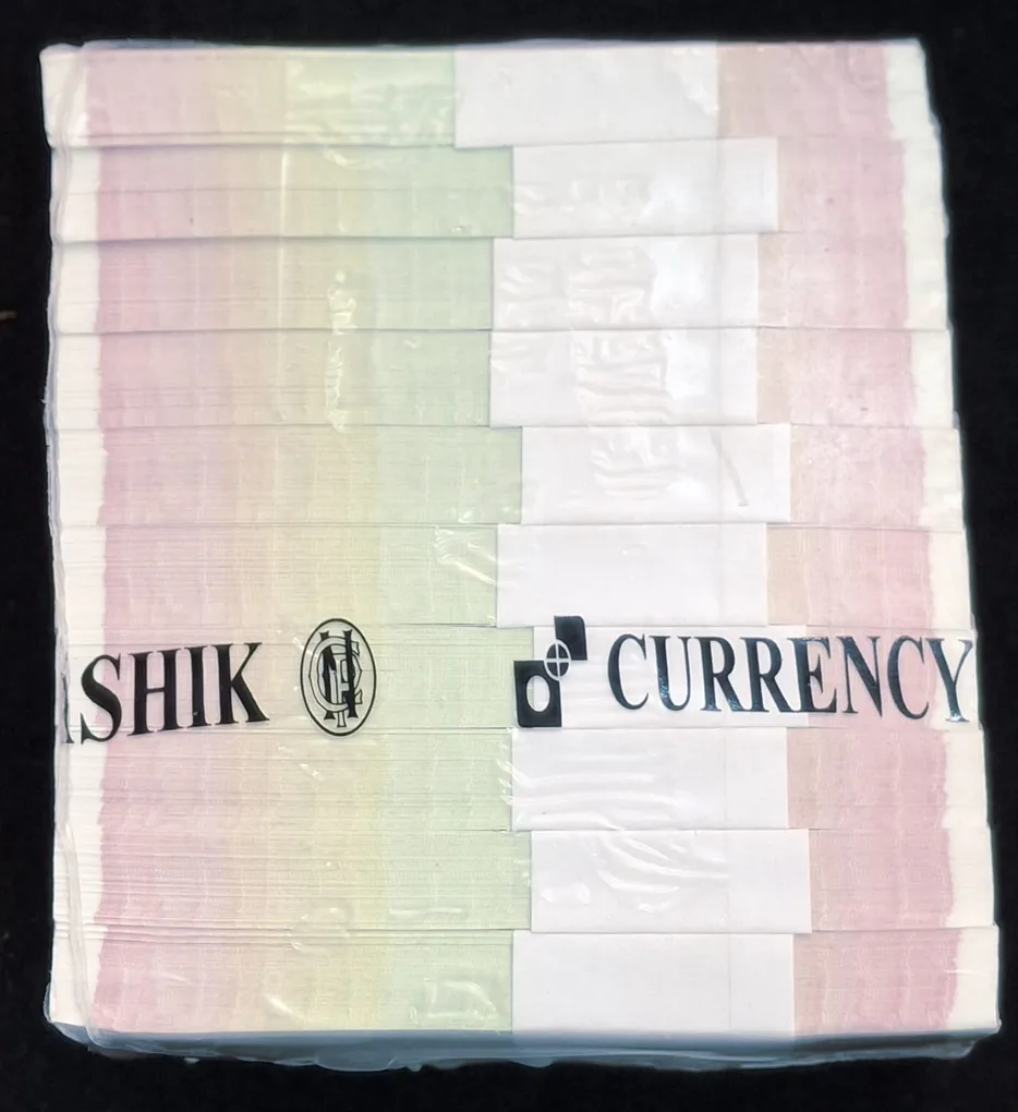 2020 one rupees sealed pack Rim 1000 note Rare date