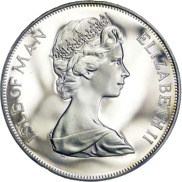 1 Crown Queen Elizabeth II Silver Jubilee Silver Issue Limited Issue