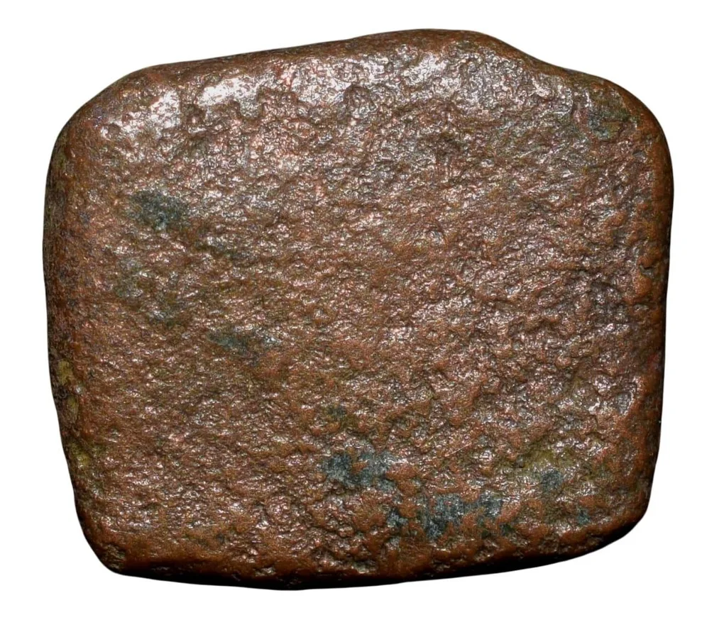 Copper coin of Ancient Ujjaini (2nd Cen. BC) with Bull facing right