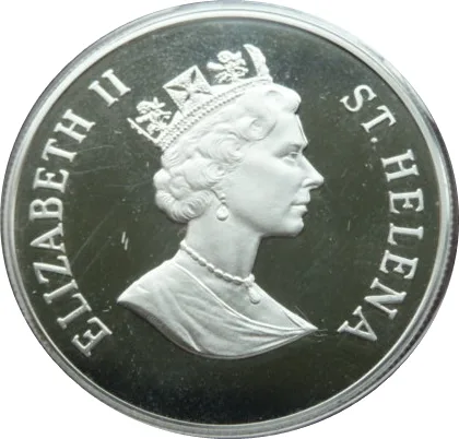 50 Pence Silver Queen Elizabeth II Queen Mother Piedfort Issue Ultra Rare