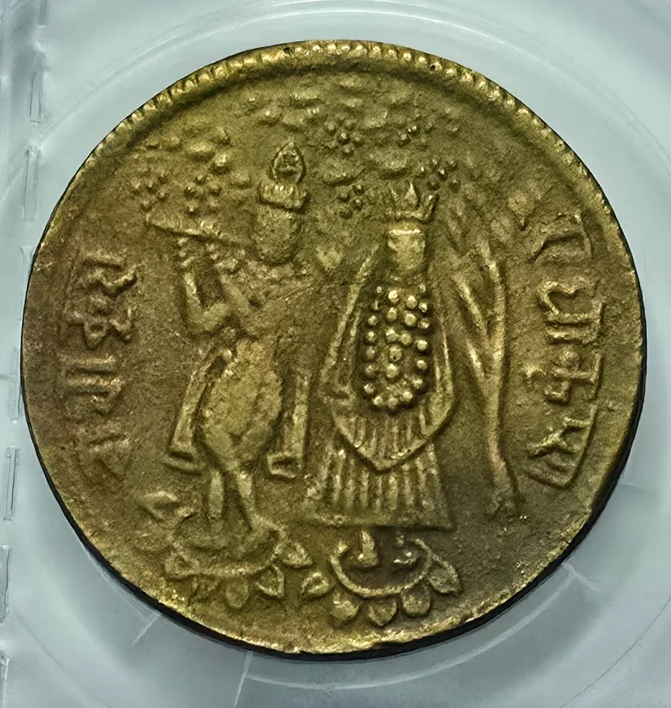 Radha Krishna With Ma Kali Token High Grade