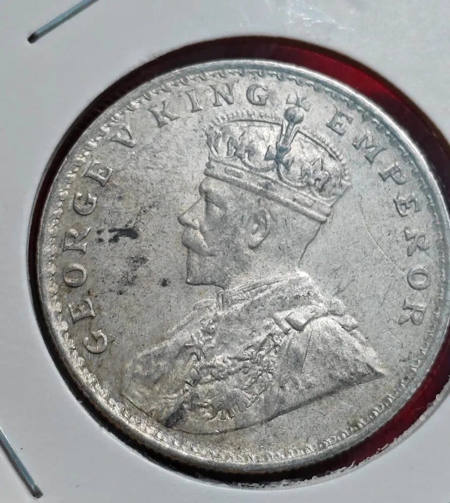 One Rupee 1920 Bombay Mint George V King Emperor Coin