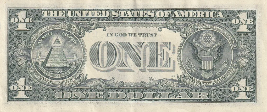 Middle 786 America One Dollars Note # B-2