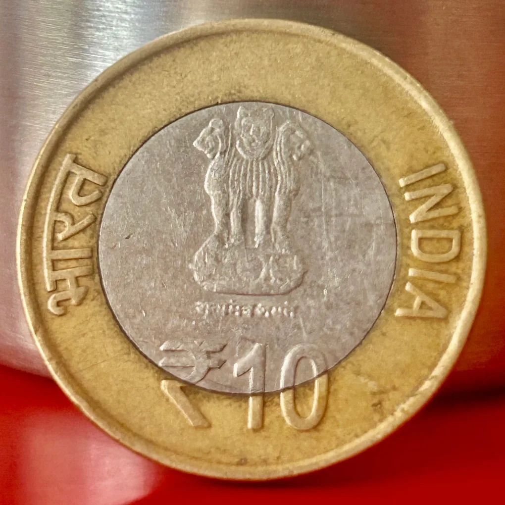 10 Rupees 60 Years of The Parliament of India 1952 to 2012 Mumbai Mint Commemorative Coin