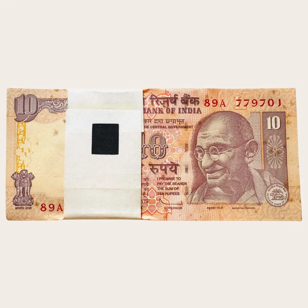 Rs 10 Subharao 2009 Issue Serial Bundle Unique and Rare