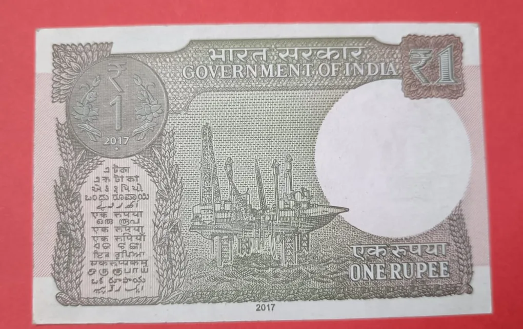1 Rs Prefix 02F Star Note GEM UNC Condition Rare Item