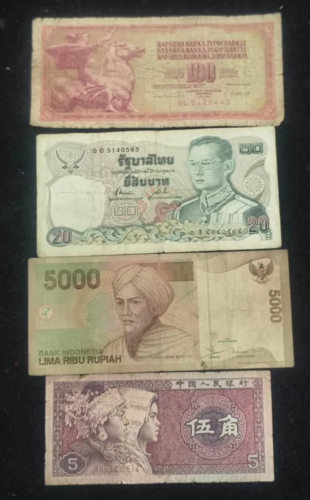 10 Different World Bank Note (10 Note Set)# Sku-1