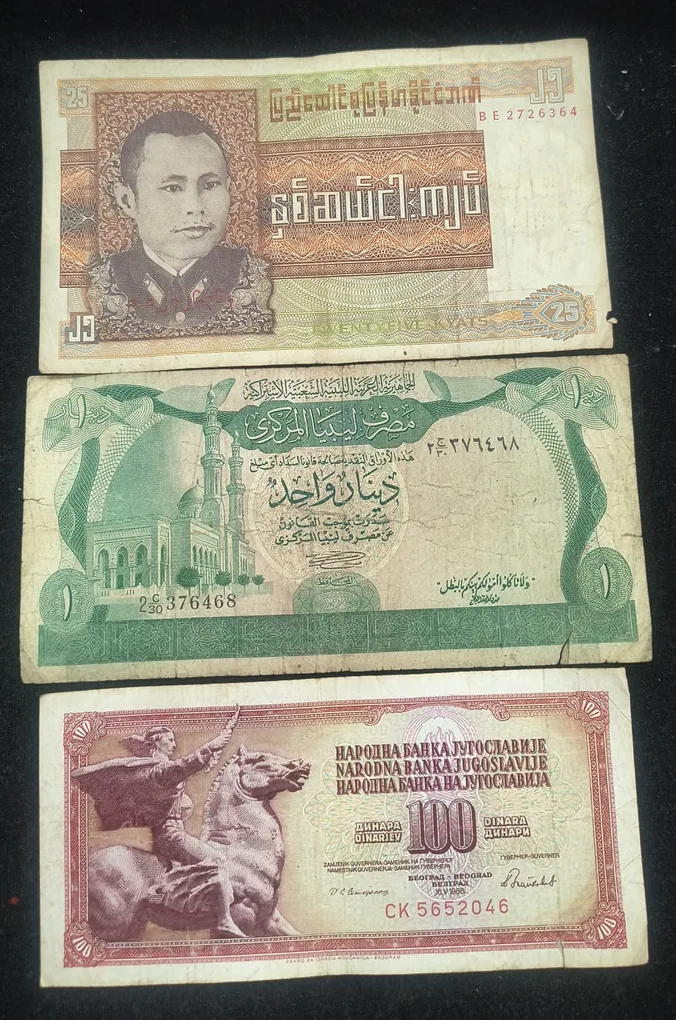 10 Different World Bank Note (10 Note Set)# Sku-2