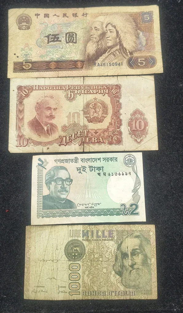 10 Different World Bank Note (10 Note Set)# Sku-2