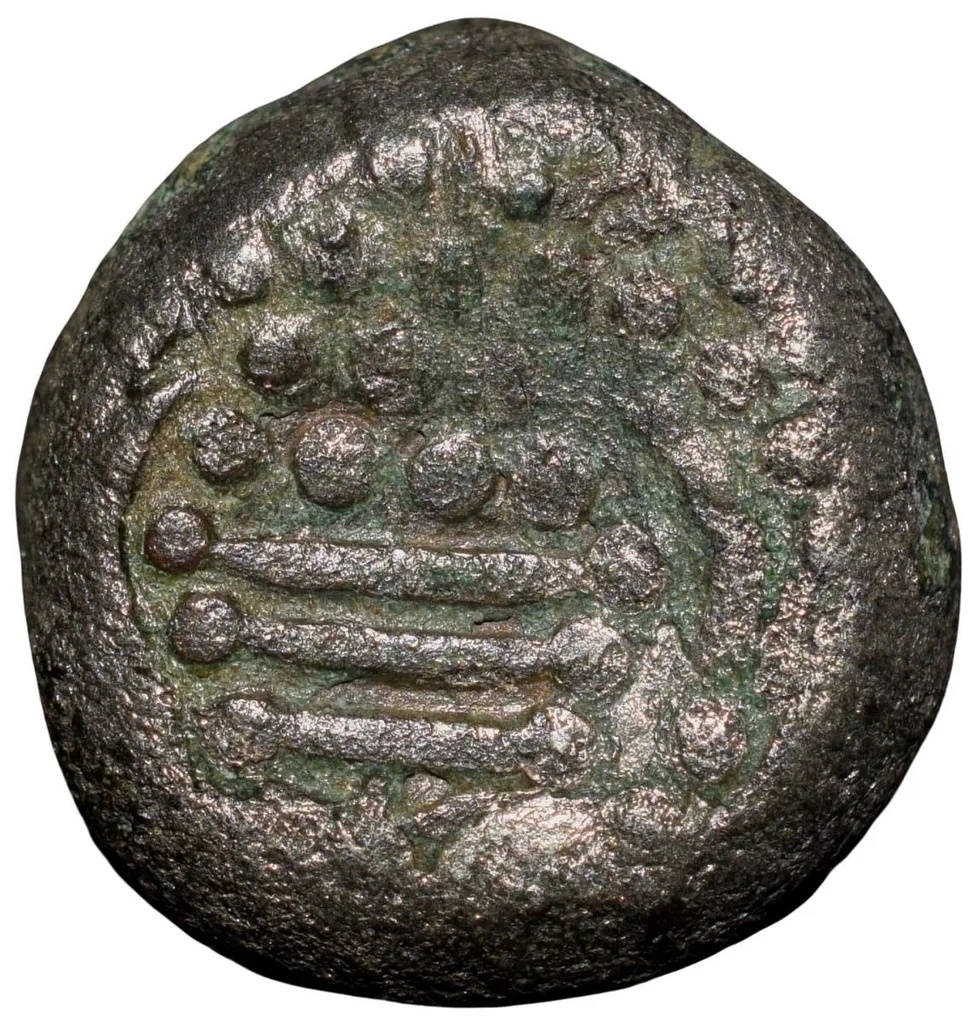 Billion Dramma of Malwa Gadhaiya Deravative (AD 1200-1302) Deyell 169