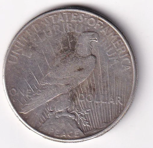 United States America silver 1 Dollar 1928 "Peace Dollar" # V-118