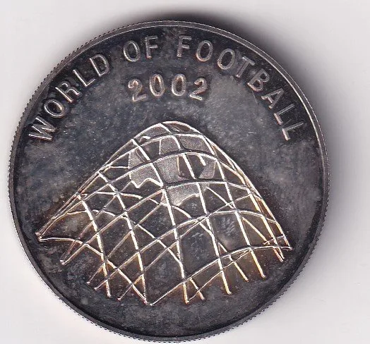 Uganda 1000 Shillings 2002 - Goal Rare Silver Coin #V-214