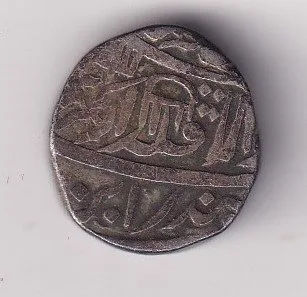 Indian princely states › Bharatpur, 1 Rupee (1858-1865) - Queen Victoria Bharatpur Rare Silver Coin #V-245
