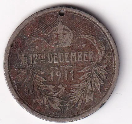 1911 British George V MARY Medivel Coin #I-121