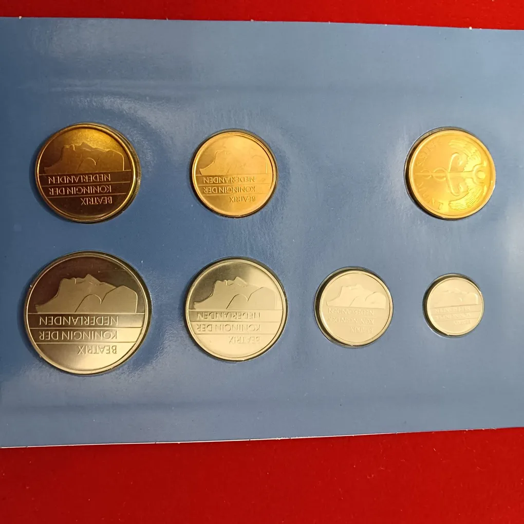 Nederland Mint Set 1989 Year Rijks Munt Dutch Mint F.D.C. Rare Issue Mint Set