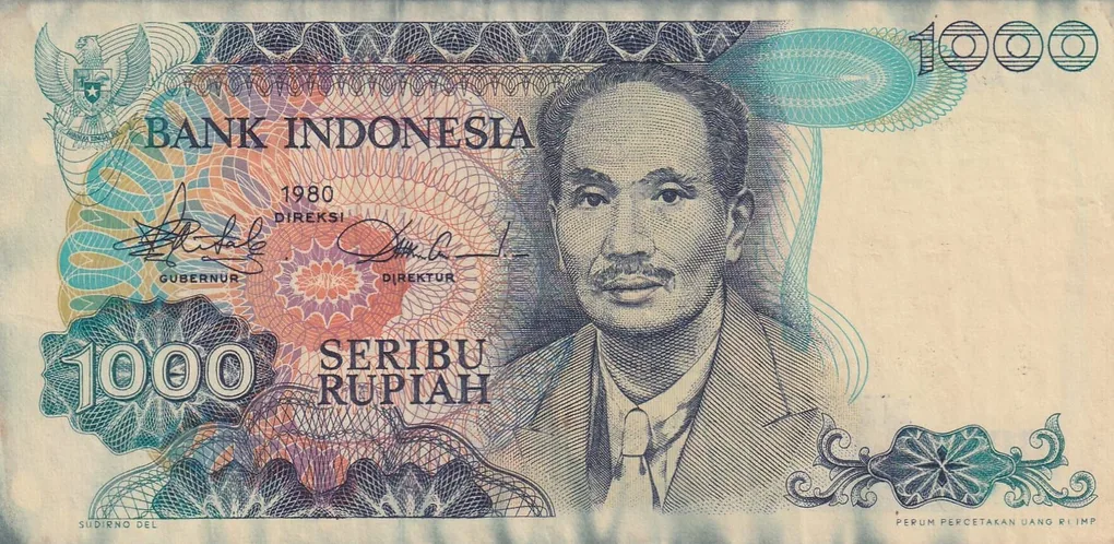 Indonesia 1000 Seribu Rupiah Bank Note