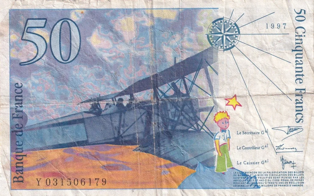 France 50 Francs Rare Note