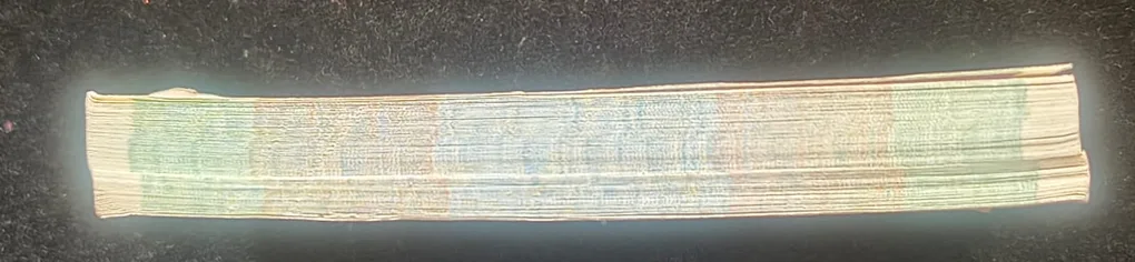1 Rupees 1991 Governor Montek Singh Ahluwalia Rare UNC Serial Packet