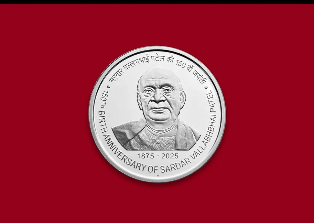 150TH Birth Anniversary of Sardar Vallabhbhai Ptatel 1875-2025 Rare (40 GR. Silver) Wooden Proof Set