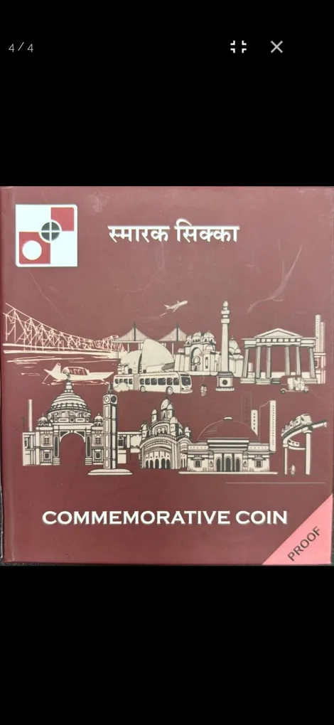 100 years of Rastriya Swayamsevak Sangh (1925 - 2025) Rare 40 gram Silver Coin Proof set [Booklet]