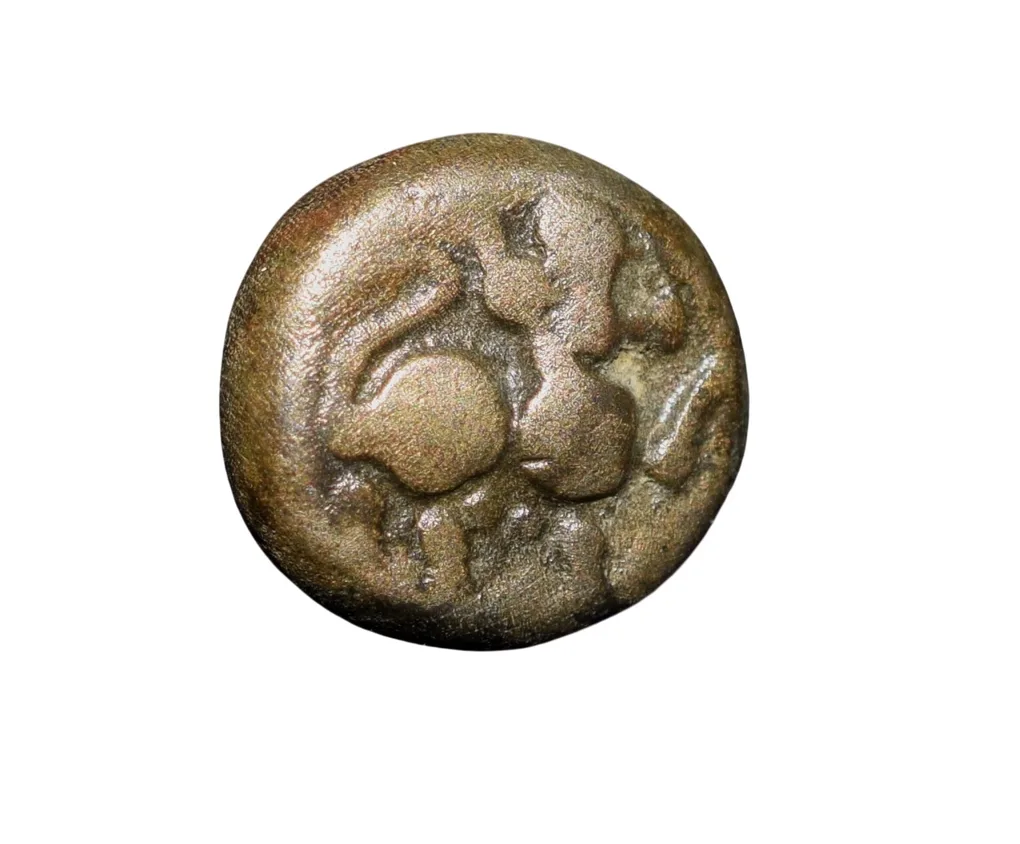 Silver Dramma of Singhana Deva of Yadava Dynasty (12th Cen. AD) Rare