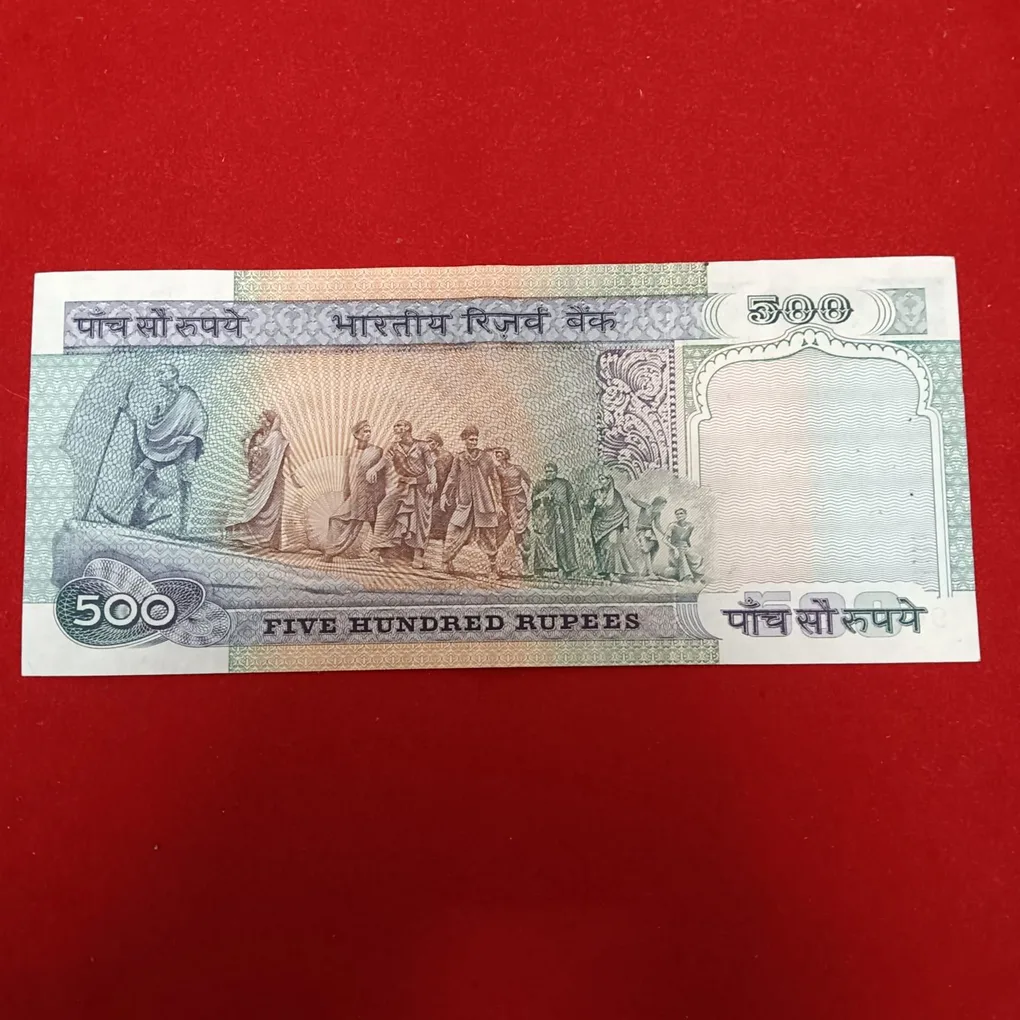 500 Rs Rare Dandi Note Governor C.Rangrajan Reserve Bank of India 479894 Sku 06