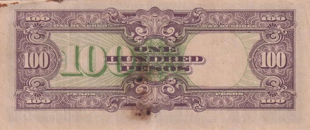 Philippines 100 Pesos (Japanese Government) Rare Note