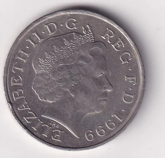 United Kingdom 5 Pounds 1999 - Elizabeth II Millennium; Rare Coin