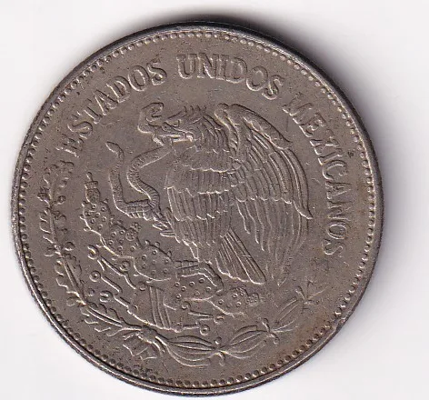 Mexico 50 Pesos 1982 (Coyolxauhqui) Commemorative Coin #Z-86
