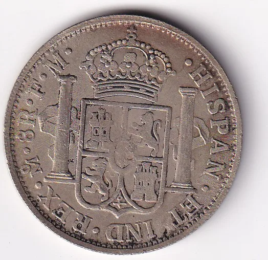 Mexico 8 Reales 1801 (Charles IV ) Token Fantasy Coin #Z-91