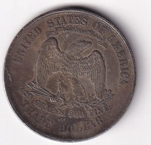 United States (Counterfeit ) Trade Dollar 1791 Token Fantasy Coin #Z-92