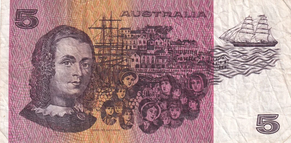 Australia 5 Dollars Rare Lowest Price Note #B2