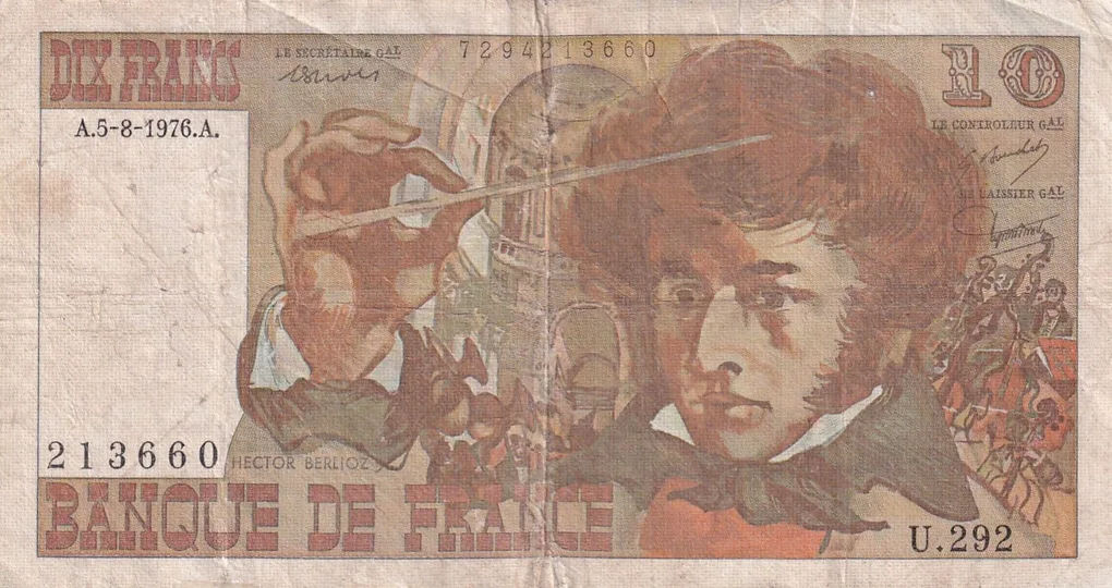 Francs 10 Francs Rare World Note#B2