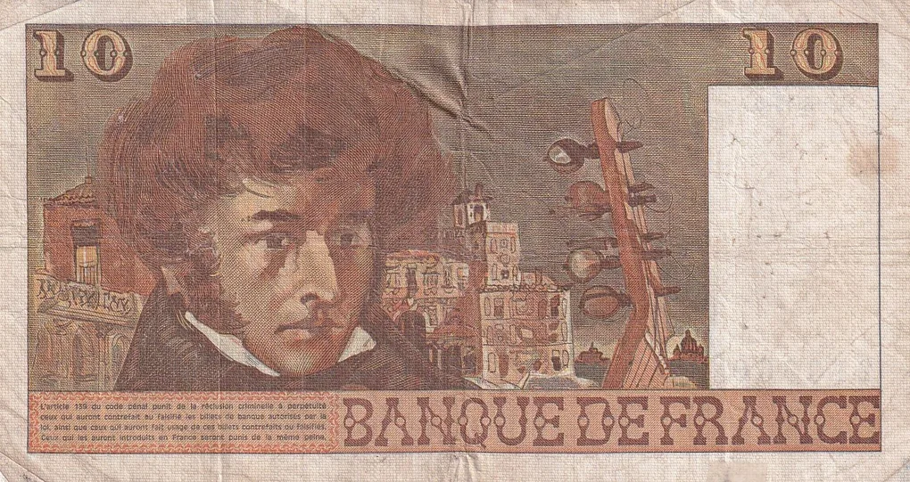 Francs 10 Francs Rare World Note#B2