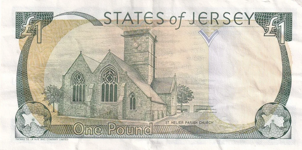 Jersey 1 Pound Rare World Note #B2