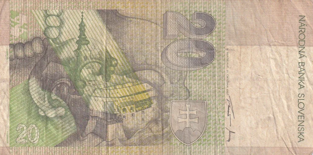 Slovakia 20 Korun Rare World Note#B2