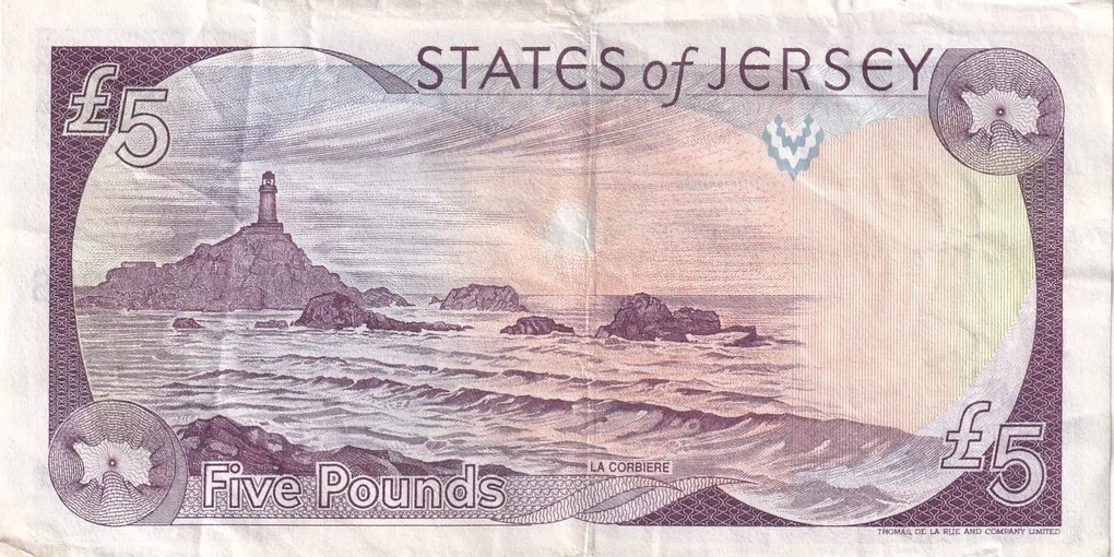 Jersey 5 Pounds World Note #B2