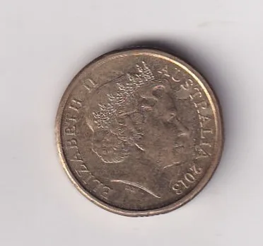 Australia 2 Dollars - Elizabeth II 4th Portrait - Coronation Jubilee Rare Coloured Coin #Z-142
