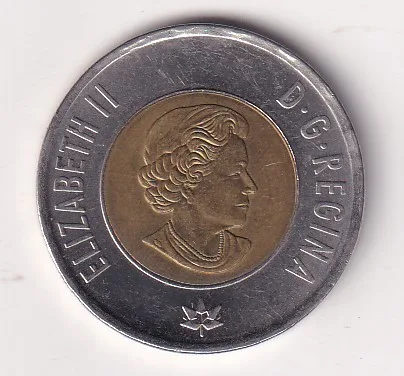 Canada 2 Dollars - Elizabeth II Dance of The Spirits Bimetallic Rare Coin #Z-143