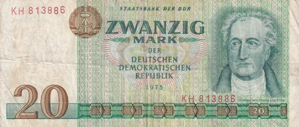 Germany 20 Mark Rare World Note#B2