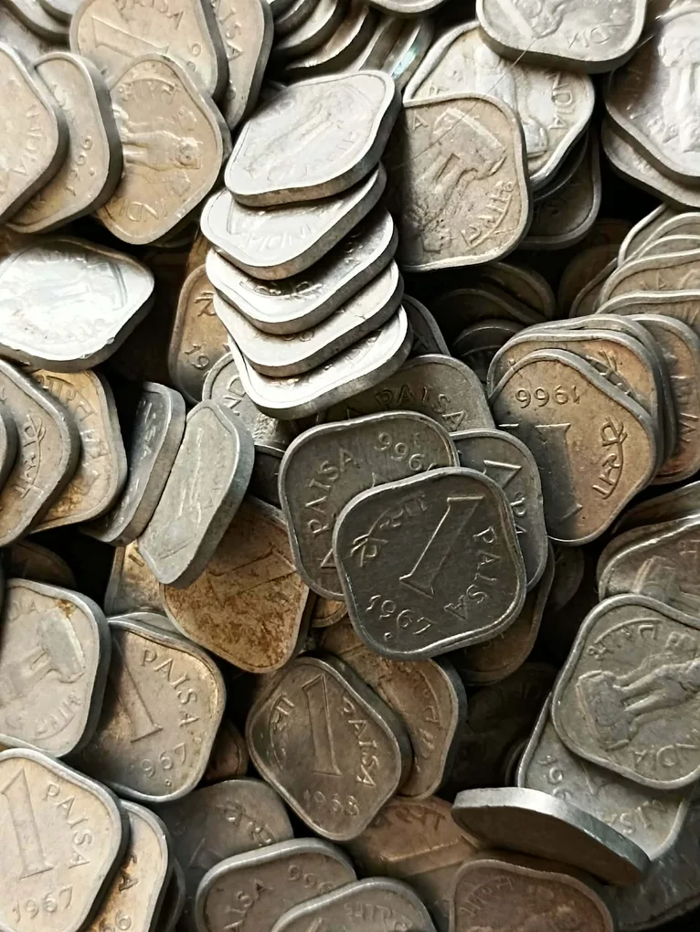 Republic India Denominaton 1 paise Mix date mix mint Metal aluminium 100 piece given Same and similar piece available