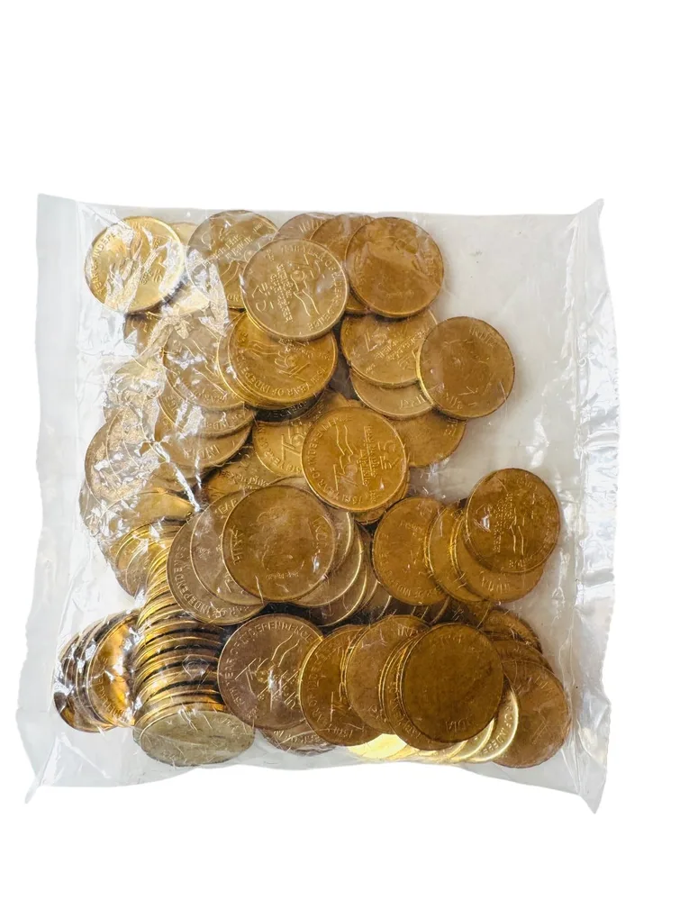 Rs 5 Rupee New Coin RBI Coin Pouch 75 Year Of Independence Packet India Issue 2021 Mumbai Mint Rare