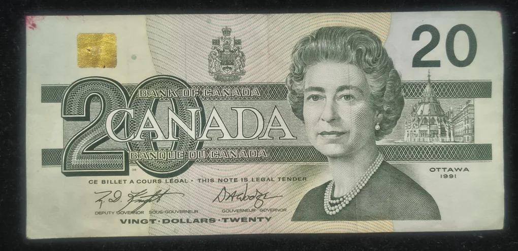 Canada 20 Dollars Rare Bank Note#B-2