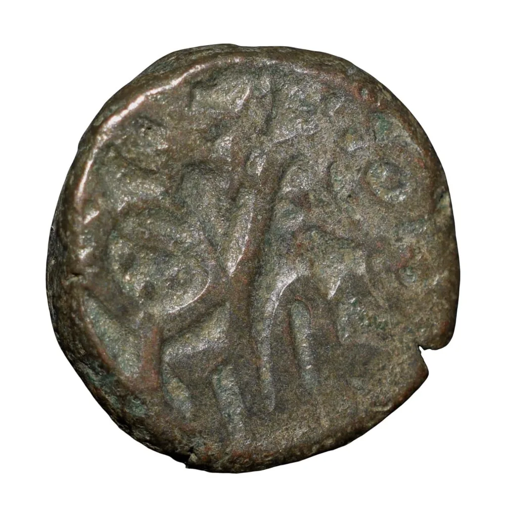 Billion Drachma of Asala Deva(AD1255-97) of Jajapellas of Nalapur Type 364 - Scarce