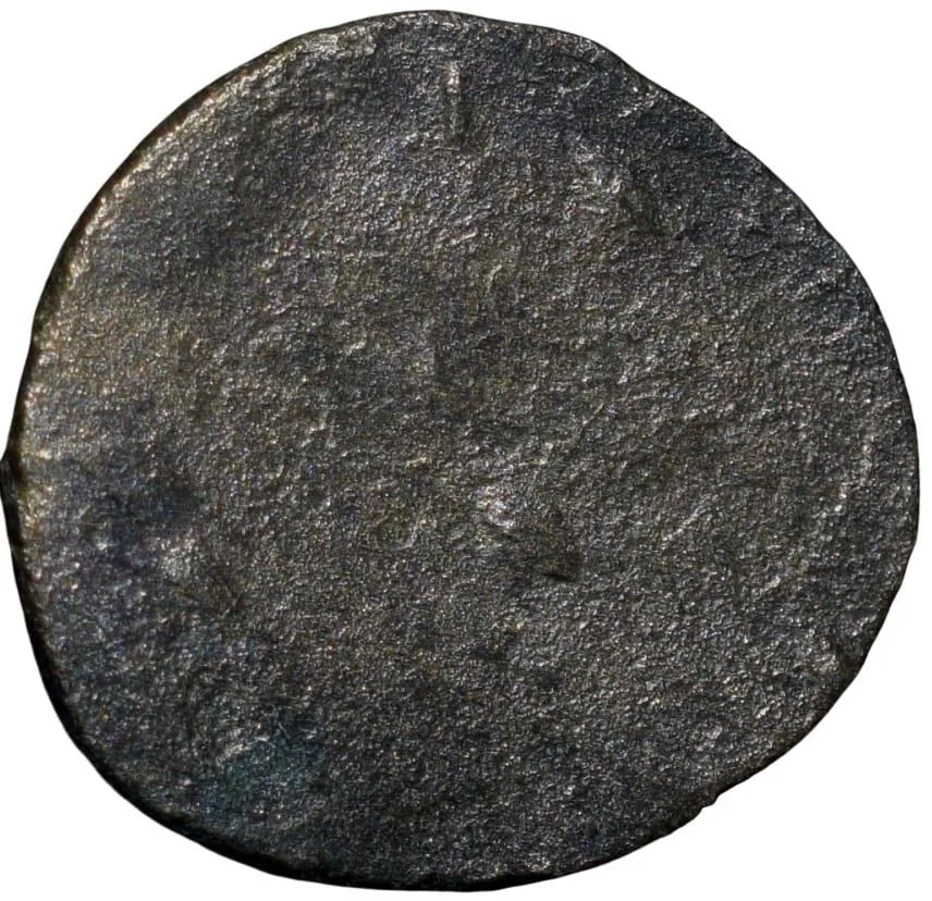 Potin Coin of Satavahan Dynasty (1st Cen. BC) from Banavasi Region with Elephant facing left Rare