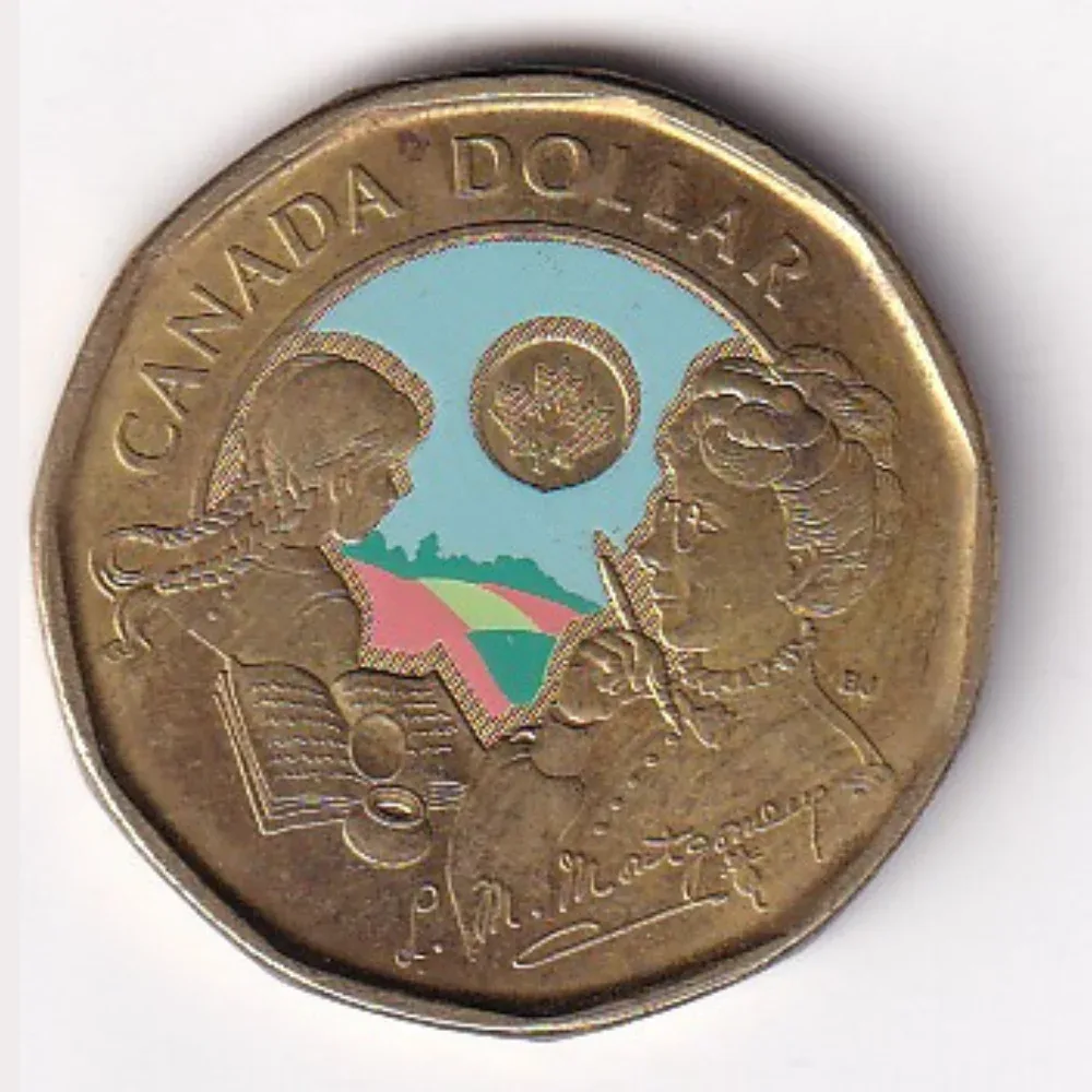 Canada 1 Dollar (2024) Rare Coloured Coin